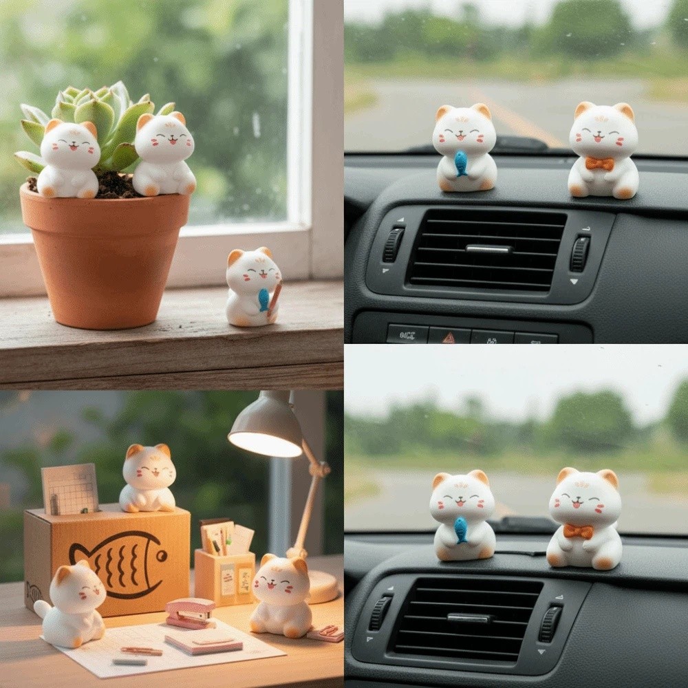 Zenginlik Kedisi Modeli Karika - Resin Crafts Diy incelemesi ve fiyatı