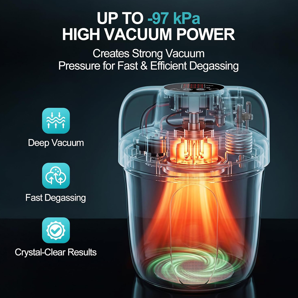 -97kPa Reçine Kabarcık Gideric - Vacuum Chamber Small incelemesi ve fiyatı